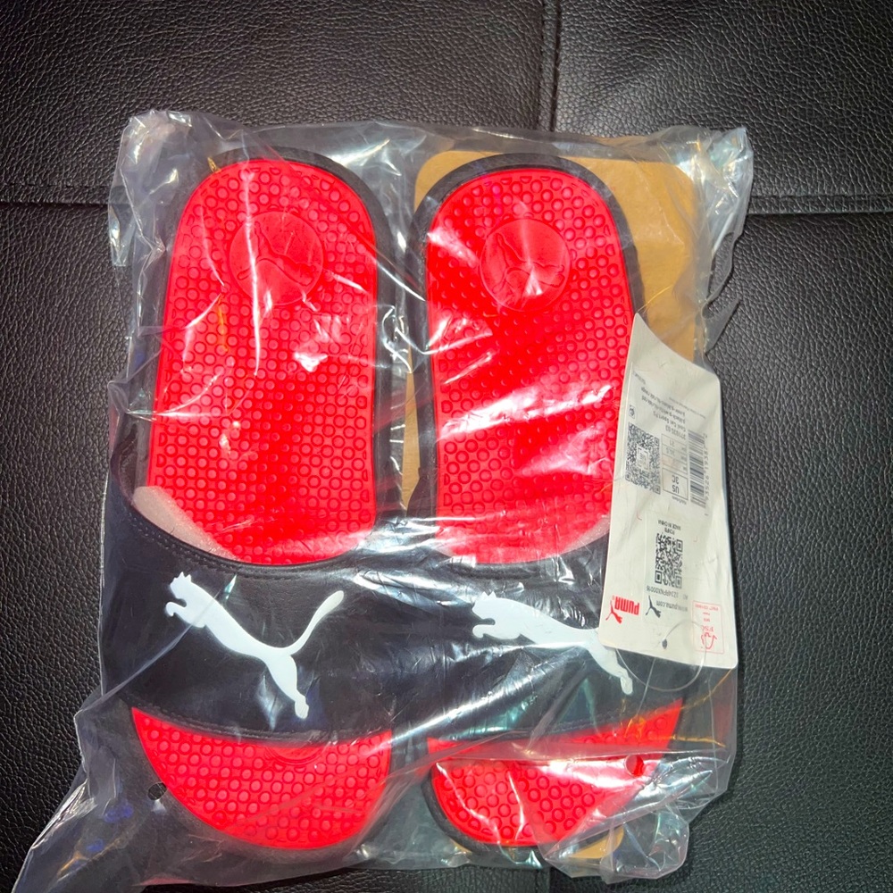 Brand New!! Puma Cool Cat Sport Little Kid's Slides (Size 3C)